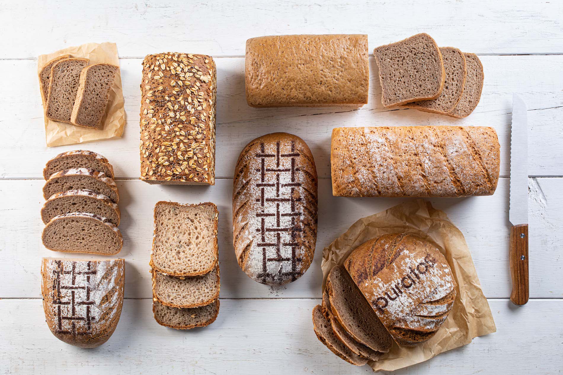 Several breads by Tamiflour